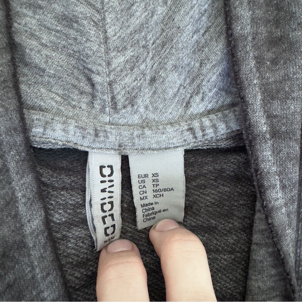 H&M Long Sleeve Full Length Hooded Lightweight Cardigan Women’s XS - Picture 3 of 5